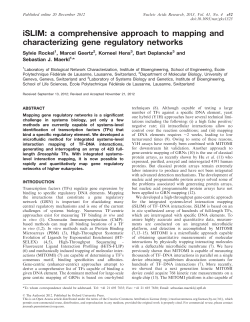 iSLIM: a comprehensive approach to mapping and characterizing