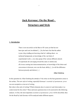 Jack Kerouac: On the Road