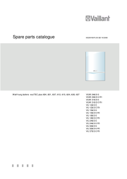 Spare parts manual ecoTEC plus spare parts manual