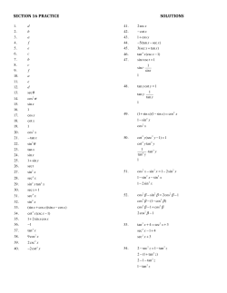 section 16 practice solutions