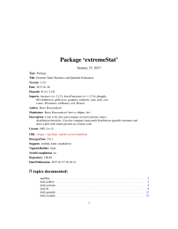 Package `extremeStat`