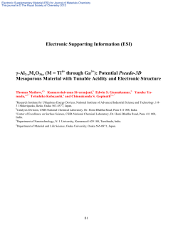 Electronic Supporting Information (ESI)