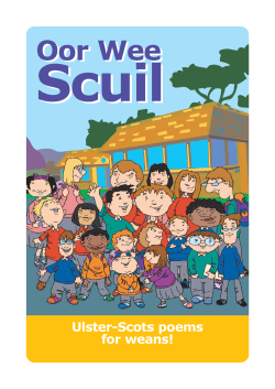 Oor Wee Scuil Poems.qxp - Ulster
