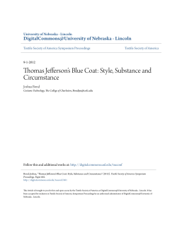 Style, Substance and Circumstance