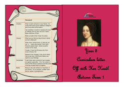 Autumn Term 1 - Maltby Lilly Hall Academy