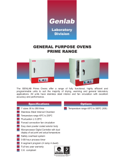 Genlab General Purpose Ovens