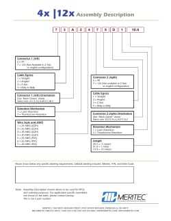 4x 12x Assembly Description-Mechanical Orientation