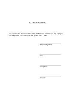 (NEC) Agreement