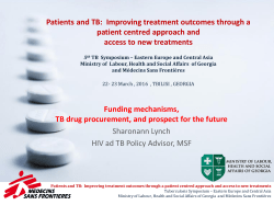 Funding mechanisms Describe the perspective of funding