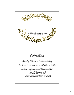 Definition - BeMediaLiterate.com