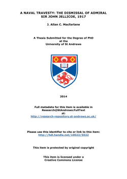 AllanMacfarlanePhDThesis - St Andrews Research Repository