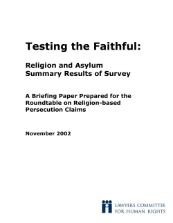 Case 1 - Human Rights First