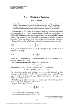 iO pHIItf`J + i. - American Mathematical Society
