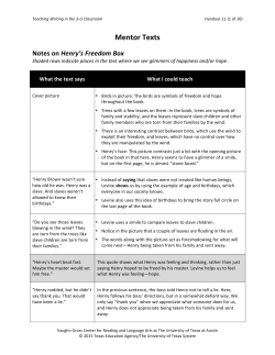 Handout - The University of Texas at Austin