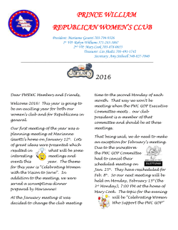 Prince William Republican Women`s Club