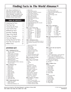 Answer Key