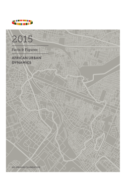 african urban dynamics - Mo Ibrahim Foundation