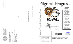 March Newsletter - Pilgrim Lutheran Church