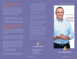 INCOME PROTECTION IS IMPORTANT READ KEVIN`S STORY