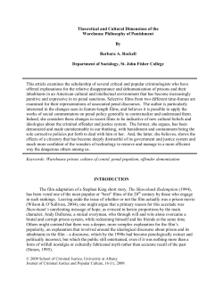 Theoretical and Cultural Dimensions of the Warehouse Philosophy