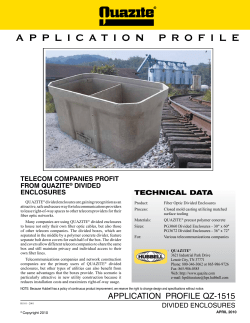 Application Profile:Fiber Optic Divided