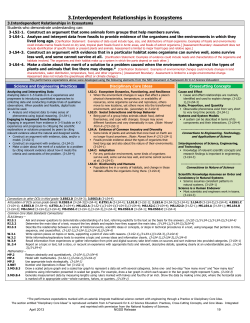 3.Interdependent Relationships in Ecosystems