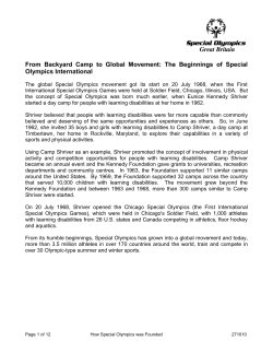 From Backyard Camp to Global Movement: