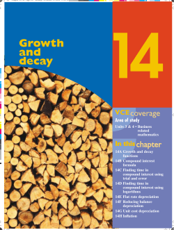 Growth and decay