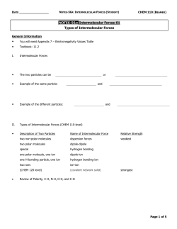 056a-Intermolecular Forces-01-Student