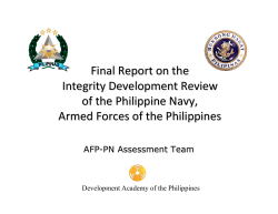 Presentation Materials - Office of the Ombudsman