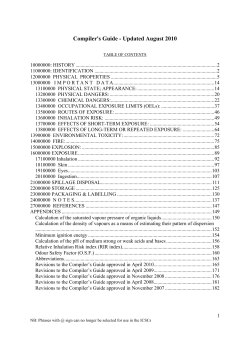 Compiler`s Guide - Updated August 2010