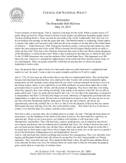 Important Dates for Your Calendar