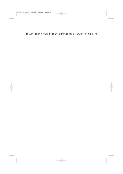 RAY BRADBURY STORIES VOLUME 2