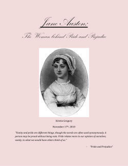 Jane Austen - High Point University