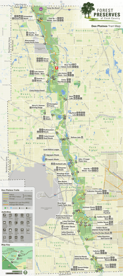 Des Plaines Trail Map - Forest Preserves of Cook County