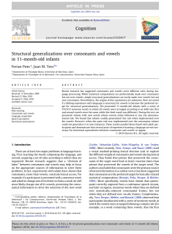 Structural generalizations over consonants and vowels in 11