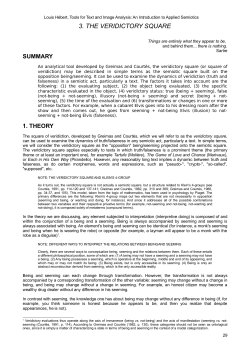 the veridictory square