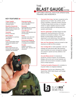 blast gauge - The Blast Gauge&reg; System