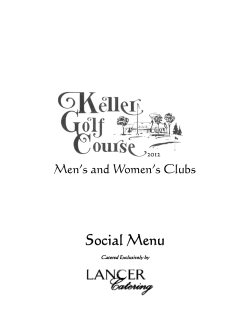 Social Menu