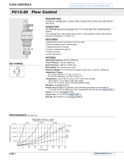 FC12-20 Flow Control