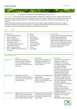 Read More - Field Studies Council