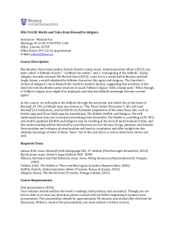 English 9142B - Western University