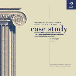 "Decision-Making Under Uncertainty: The Three Mile Island Nuclear