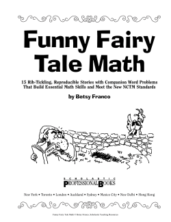 Funny Fairy Tale Math