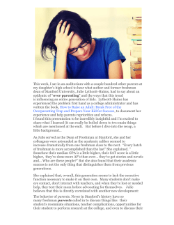 This week, I sat in an auditorium with a couple hundred other