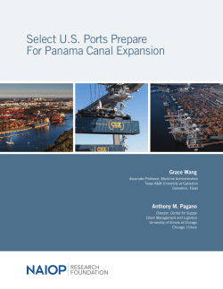 Select US Ports Prepare For Panama Canal Expansion