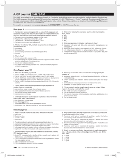 AJCP Journal CME/SAM