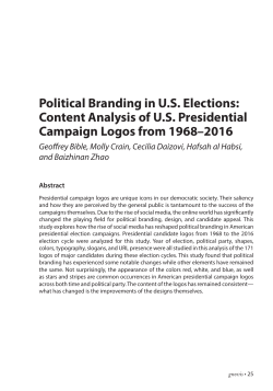 Political Branding in US Elections: Content