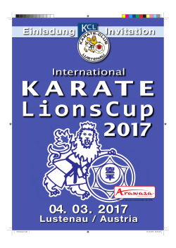 Einladung Invitation Lustenau / Austria International