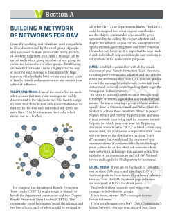 BUILDING A NETWORK OF NETWORKS FOR DAV